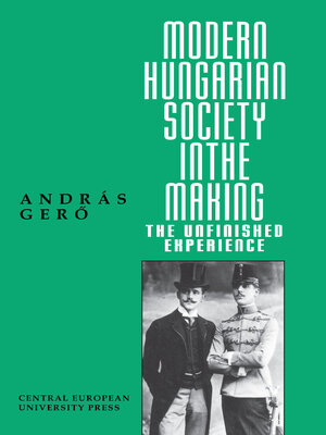 cover image of Modern Hungarian Society in the Making